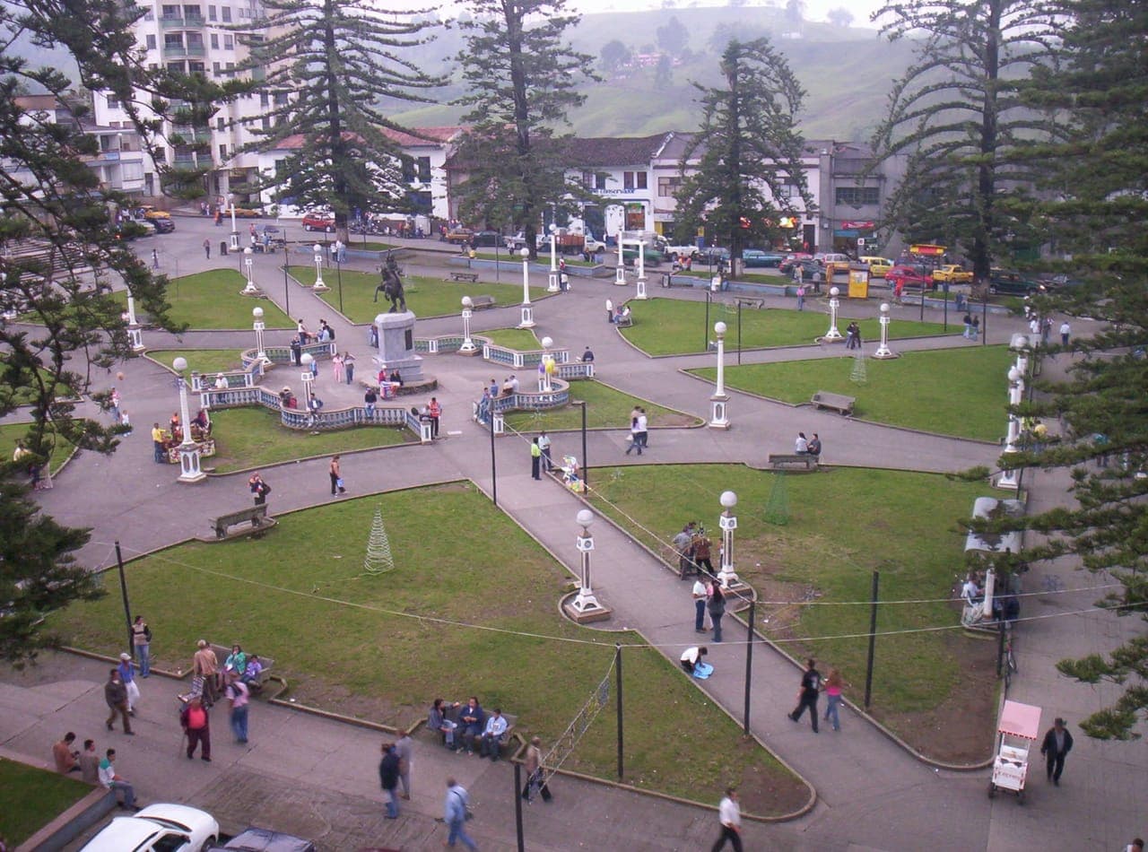 Parque Las Araucarias en Santa Rosa de Cabal
